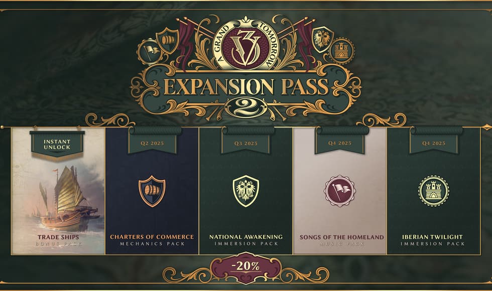 Victoria 3 - Expansion Pass 2
