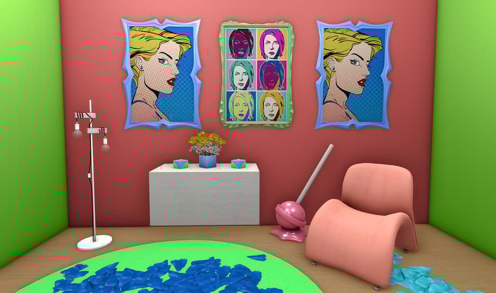 House Flipper - Pop Art Furniture Pack