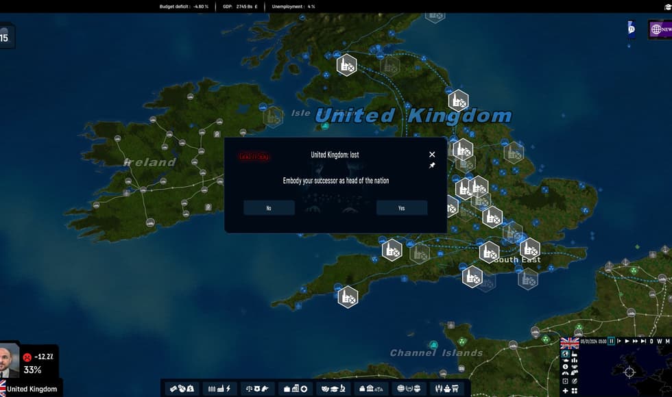 Geo-Political Simulator 5 - God'n Spy Add-on