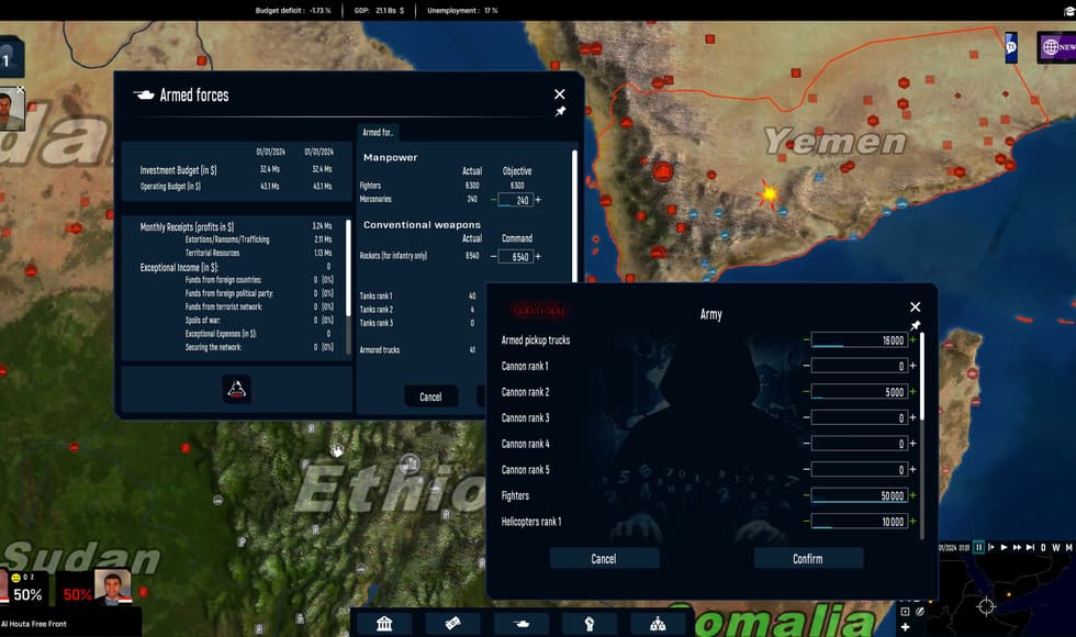 Geo-Political Simulator 5 - God'n Spy Add-on
