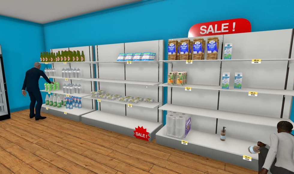 Supermarket Simulator