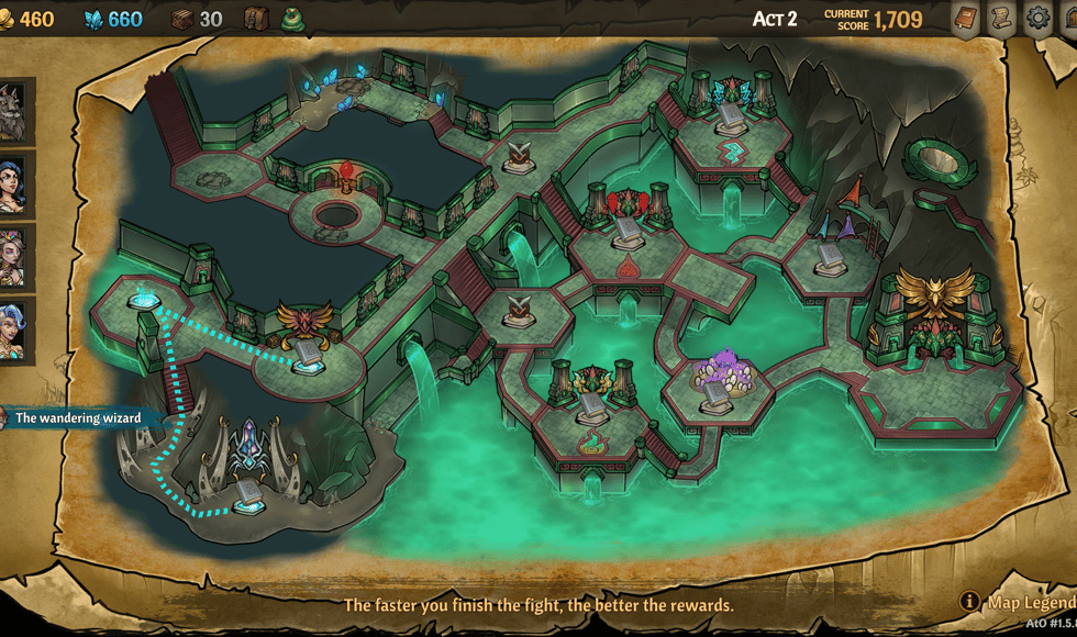 Across the Obelisk - The Sunken Temple
