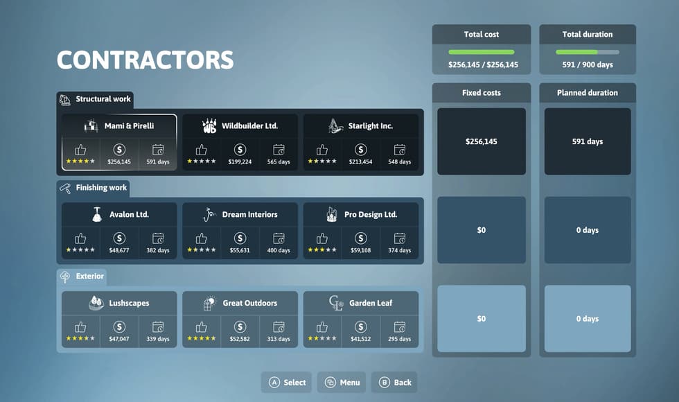 Architect Life: A House Design Simulator