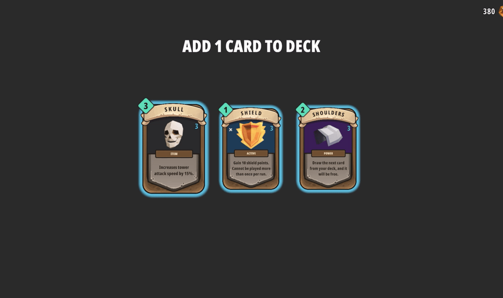 Cards and Towers