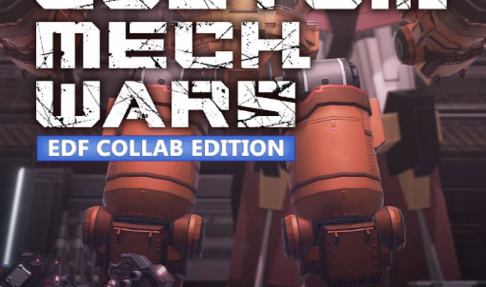CUSTOM MECH WARS EARTH DEFENSE FORCE COLLAB EDITION