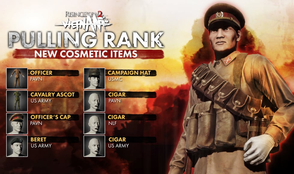 Rising Storm 2: Vietnam - Pulling Rank Cosmetic DLC