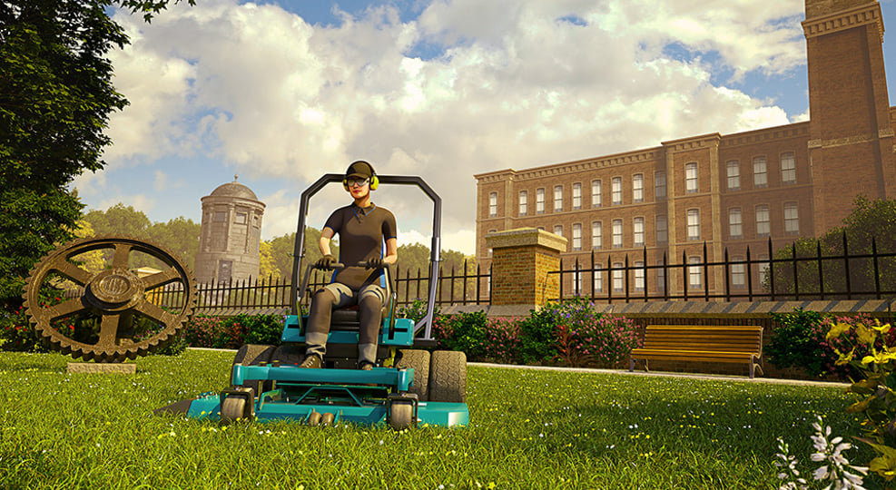 Lawn Mowing Simulator - Heritage Park