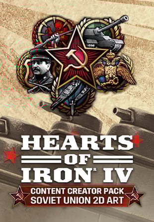 Hearts of Iron IV: Content Creator Pack - Soviet Union 2D Art